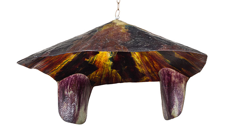 Lampe suspendue by Jean-Paul Armand Mousseau