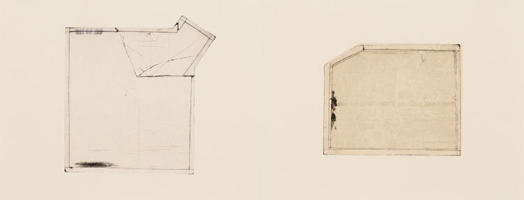 Untitled (from the Tombeau de René Crevel series #126) by Betty Roodish Goodwin