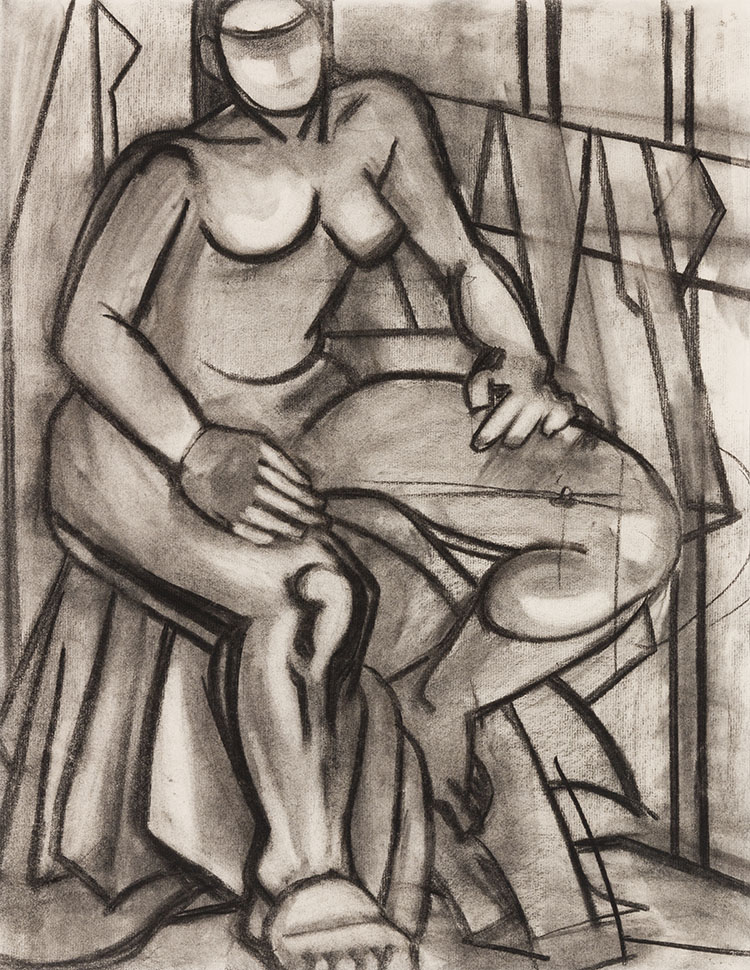 Seated Figure by Isabel Grace McLaughlin
