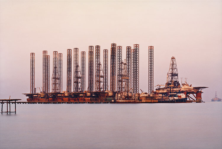 SOCAR Oil Fields #6, Baku, Azerbaijan by Edward Burtynsky