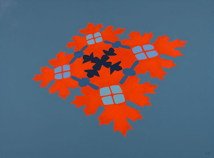 Leafmotif by Charles Pachter