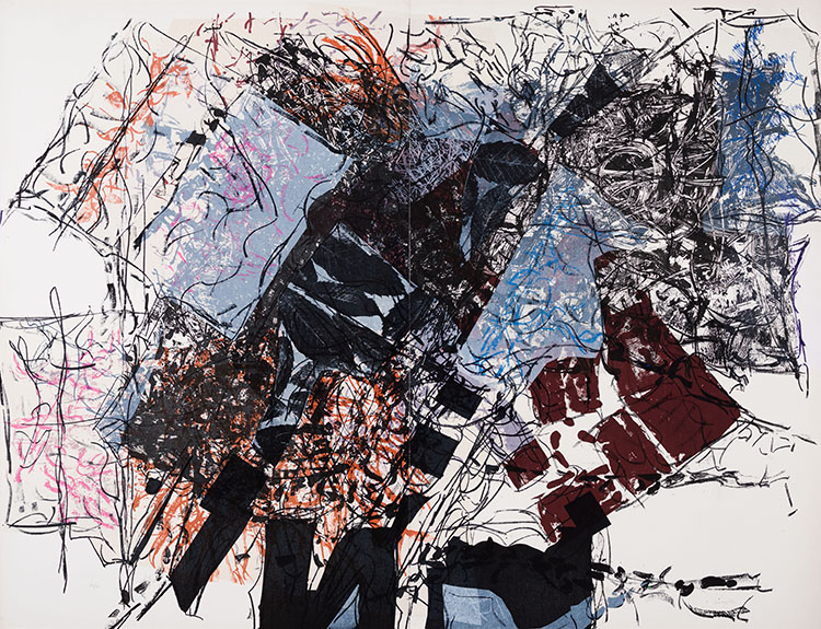 Automne by Jean Paul Riopelle