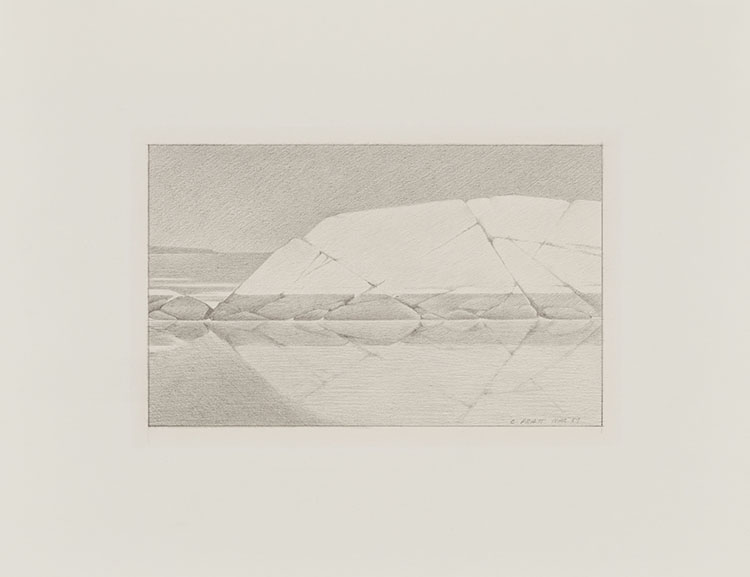 Iced Rock by Christopher Pratt