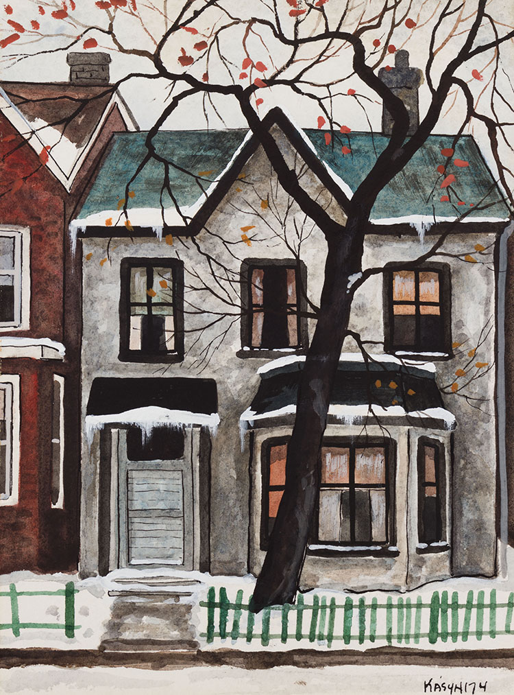 Old House on Sackville St. by John Kasyn
