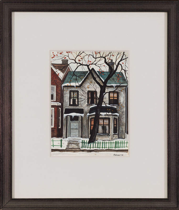 Old House on Sackville St. by John Kasyn