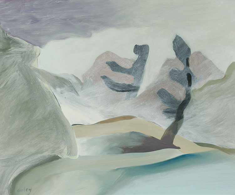 Morning Mist, Lookout Island by Toni (Norman) Onley