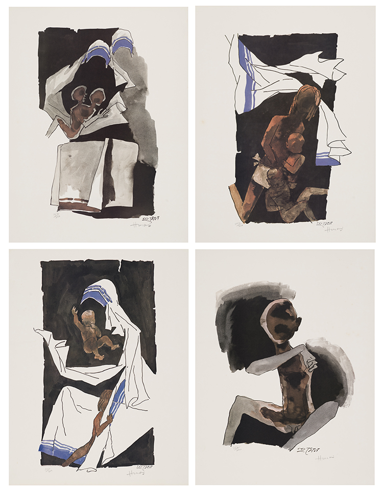 Mother and Child: A Tribute to Mother Teresa, the Great Humanist of our Time by Maqbool Fida Husain