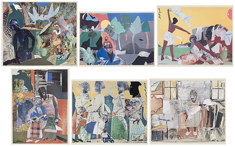 Ritual Bayou par Romare Bearden