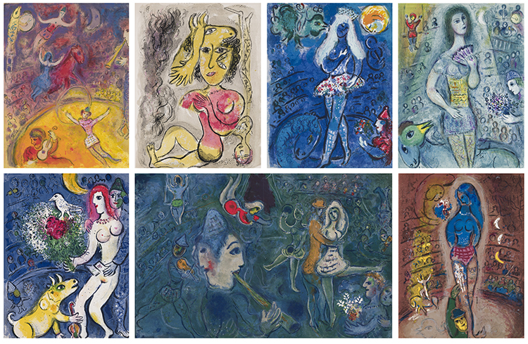 Cirque by Marc Chagall