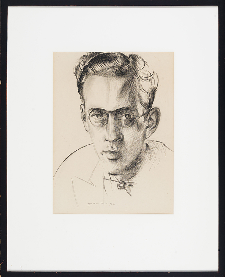 Portrait of Douglas LePan par Percy Wyndham Lewis