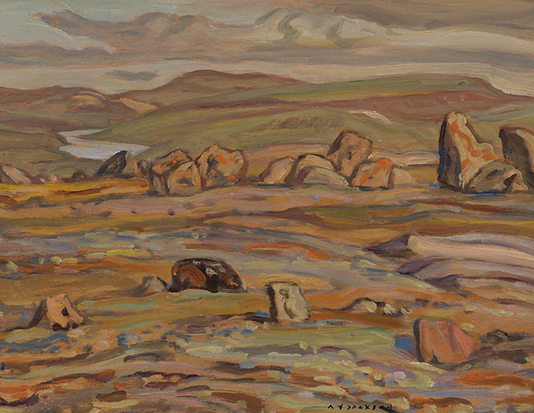 September Mountains, N.W.T by Alexander Young (A.Y.) Jackson