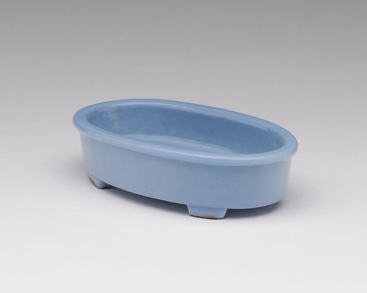 A Small Chinese Lavender Blue Brushwasher, Yongzheng Mark, Early 20th Century by  Chinese Art