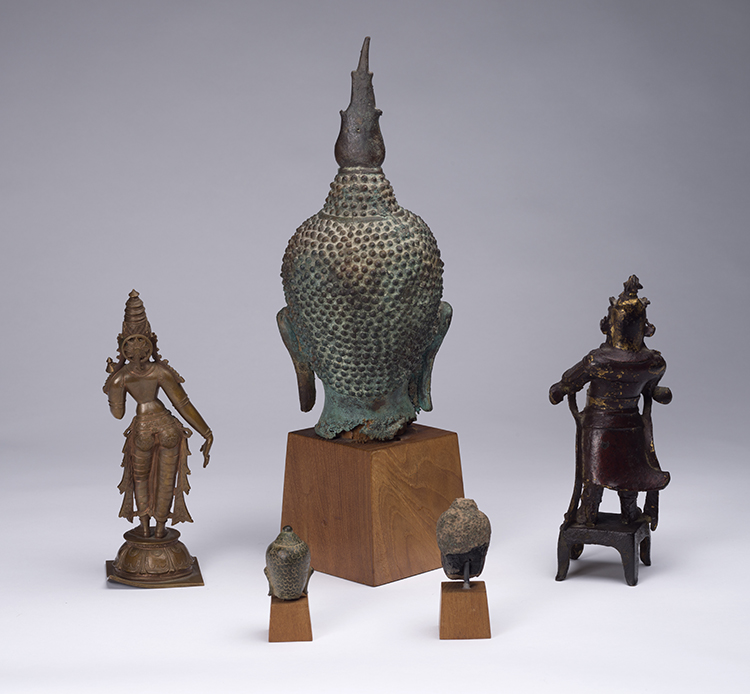 Five Asian Bronze Figures of Deities, 16th-20th Century by  Chinese Art