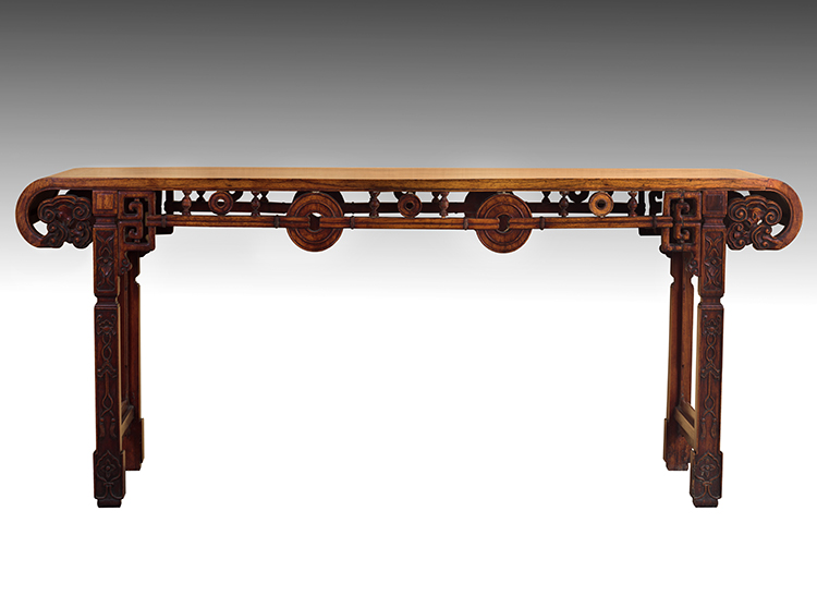 Rare and Large Huanghuali and Mixed Hardwood Altar table, Republican Period, Early 20th Century by  Chinese Art