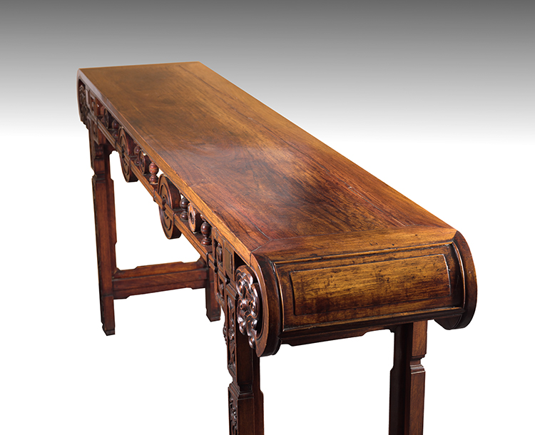 Rare and Large Huanghuali and Mixed Hardwood Altar table, Republican Period, Early 20th Century by  Chinese Art