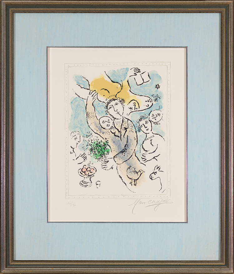 L'artiste I by Marc Chagall