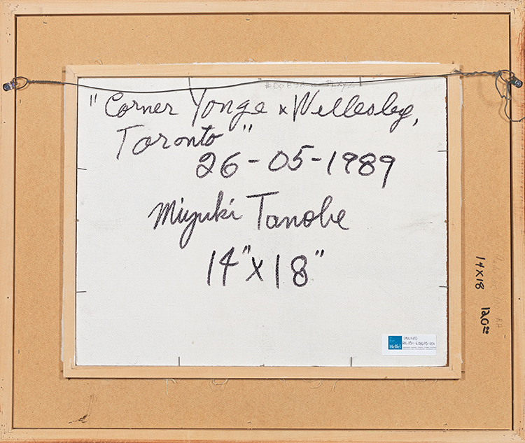 Corner Yonge & Wellesley, Toronto par Miyuki Tanobe