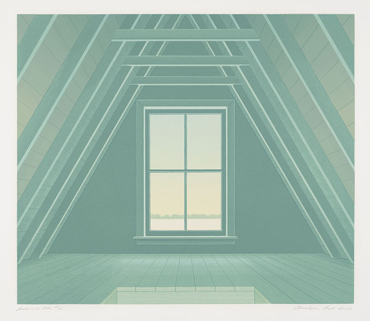 Sackville Attic par Christopher Pratt