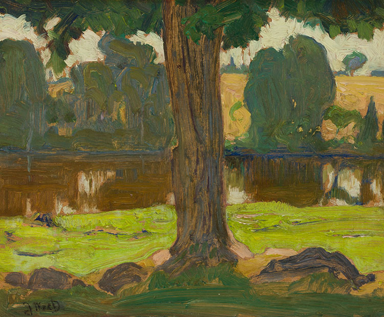 Above Coboconk - Gull River by James Edward Hervey (J.E.H.) MacDonald