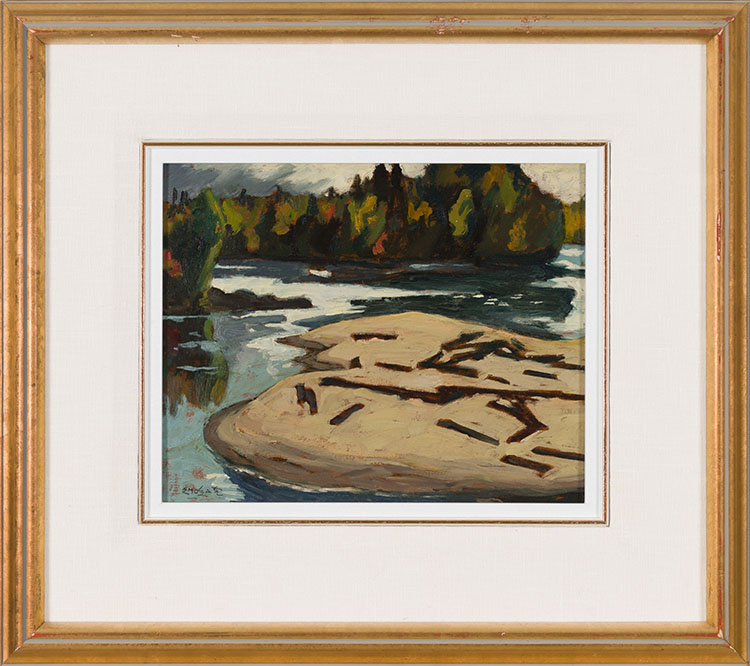 Beach Logs by Edwin Headley Holgate