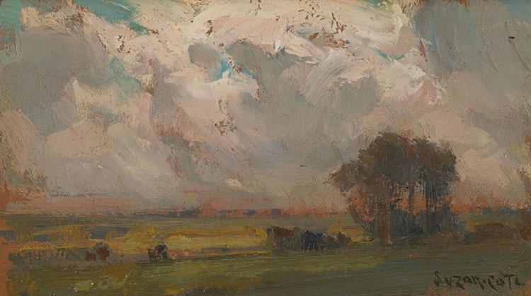 August Afternoon, Arthabaska by Marc-Aurèle de Foy Suzor-Coté