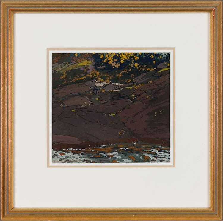Canyon Pool by Frank Hans (Franz) Johnston