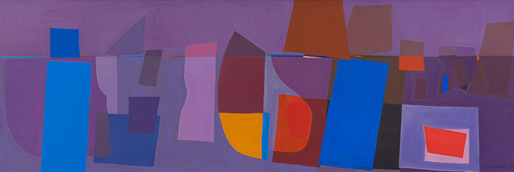 The Harbor at Dusk by Jack Leonard Shadbolt