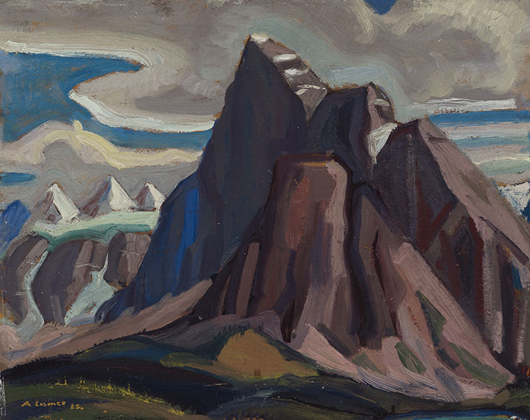 Mountain Peaks, Canadian Rockies by Arthur Lismer