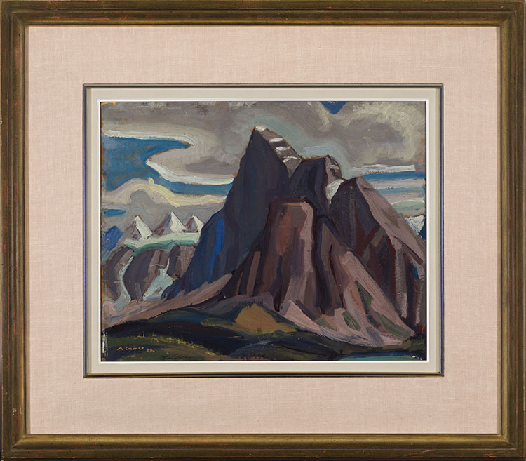 Mountain Peaks, Canadian Rockies by Arthur Lismer