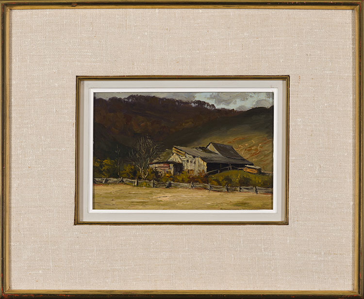 Abandoned Farm (Study for Deserted Barn, Laurentians) by Lawren Stewart Harris