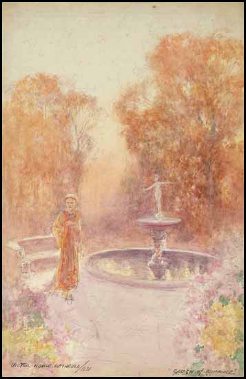 Garden of Romance par Victor Noble Rainbird