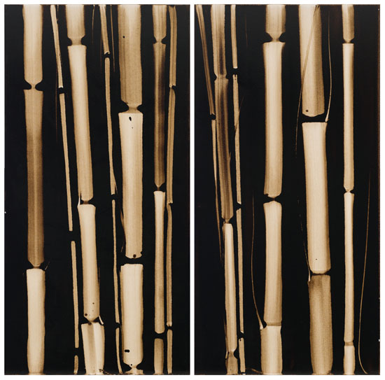 Bamboo Study by Attila Richard Lukacs