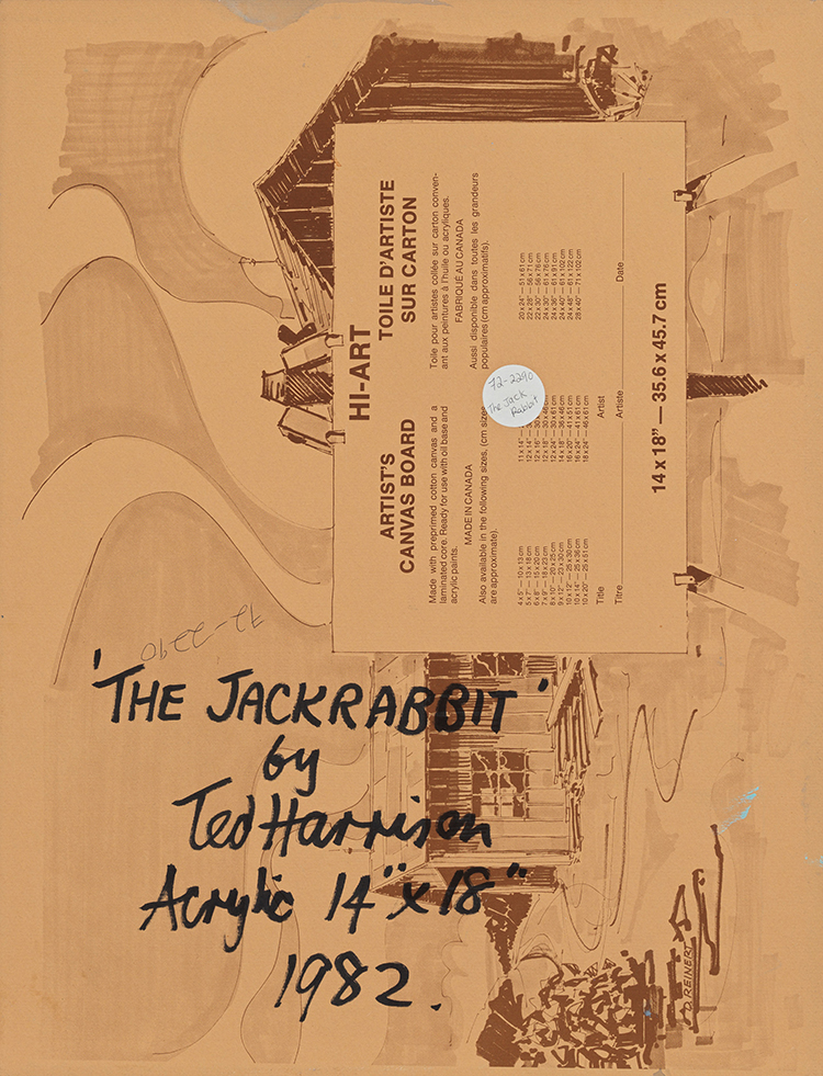 The Jack Rabbit par Ted Harrison