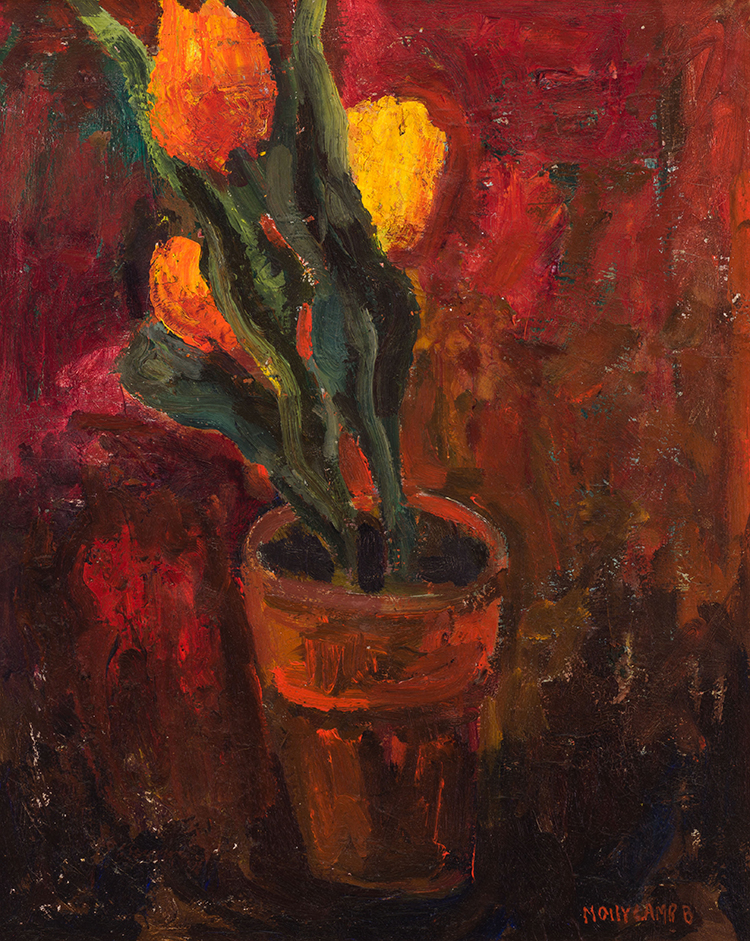 Dark Tulips par Molly Joan Lamb Bobak
