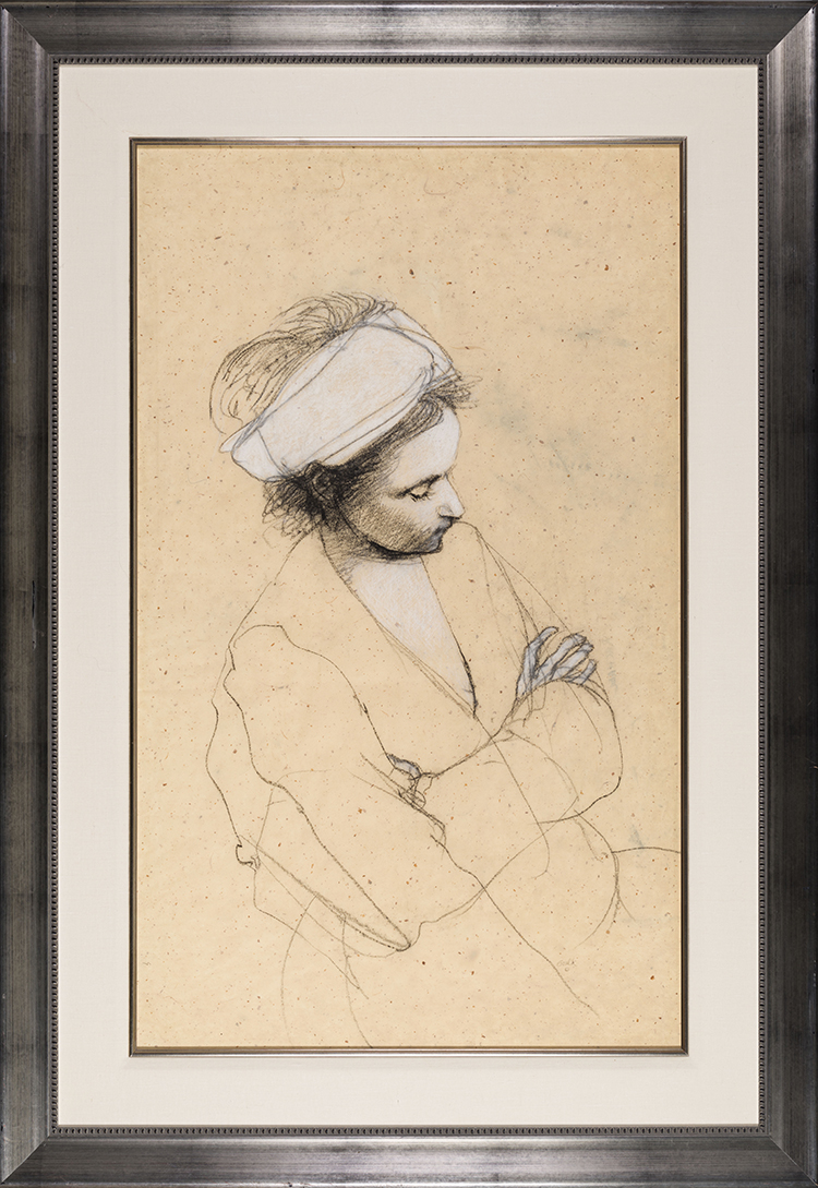 Woman with Folded Arms par John Howard Gould