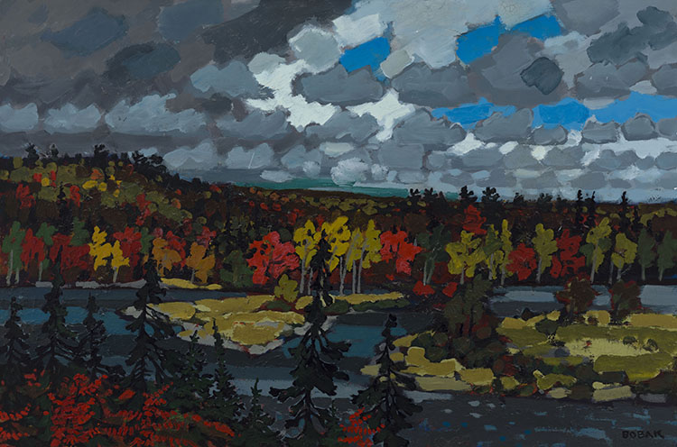 Nashwaak River par Bruno Joseph Bobak