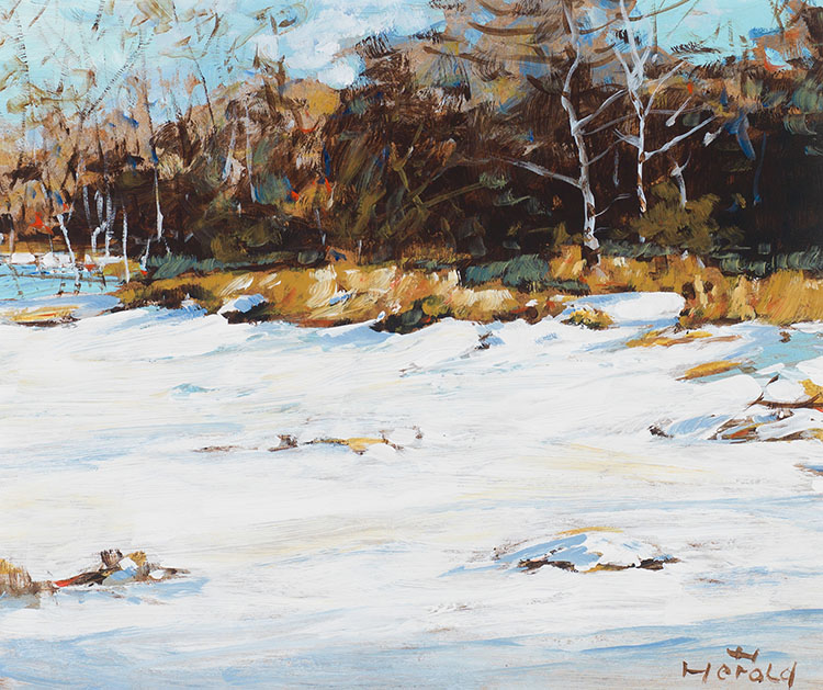 Winter Landscape par Hans Herold