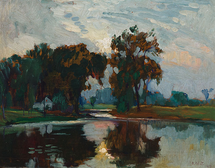 Sunset, St. Eustache par Robert Wakeham Pilot