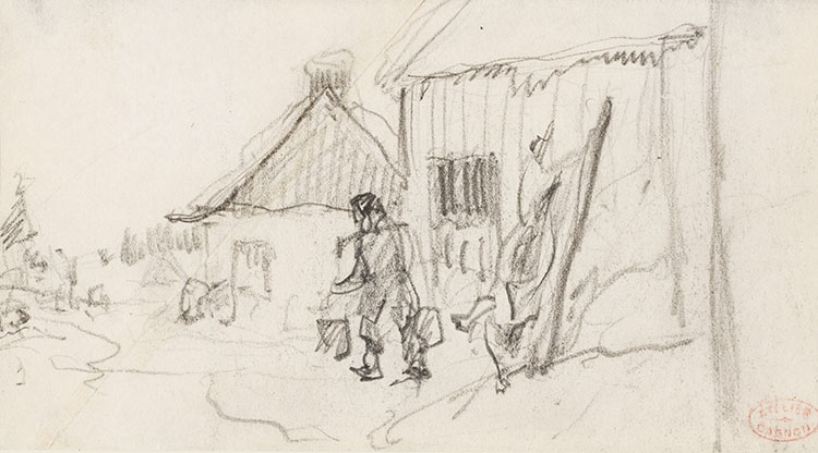 Study for Maria Chapdelaine par Clarence Alphonse Gagnon