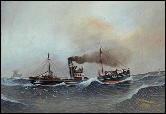 The Fishing Vessel Avondale by A. Harwood