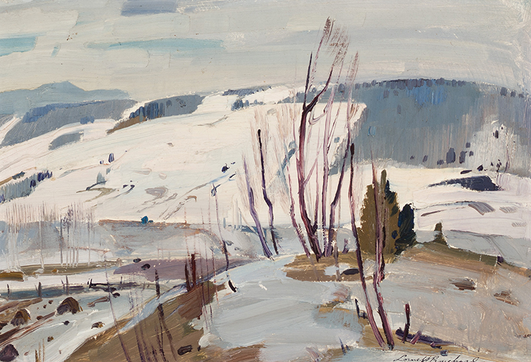 Hills in April Baie St. Paul by Lorne Holland Bouchard