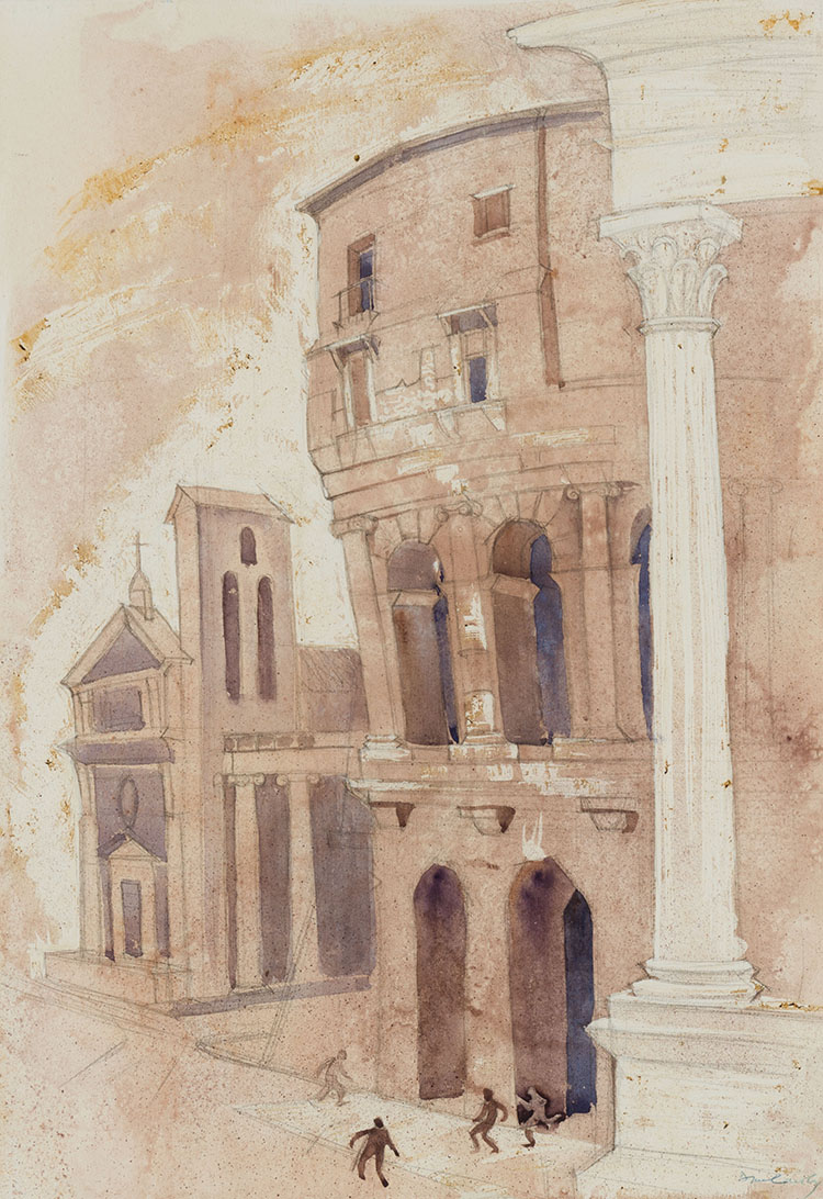 Greco-Roman Scene par Doris Jean McCarthy