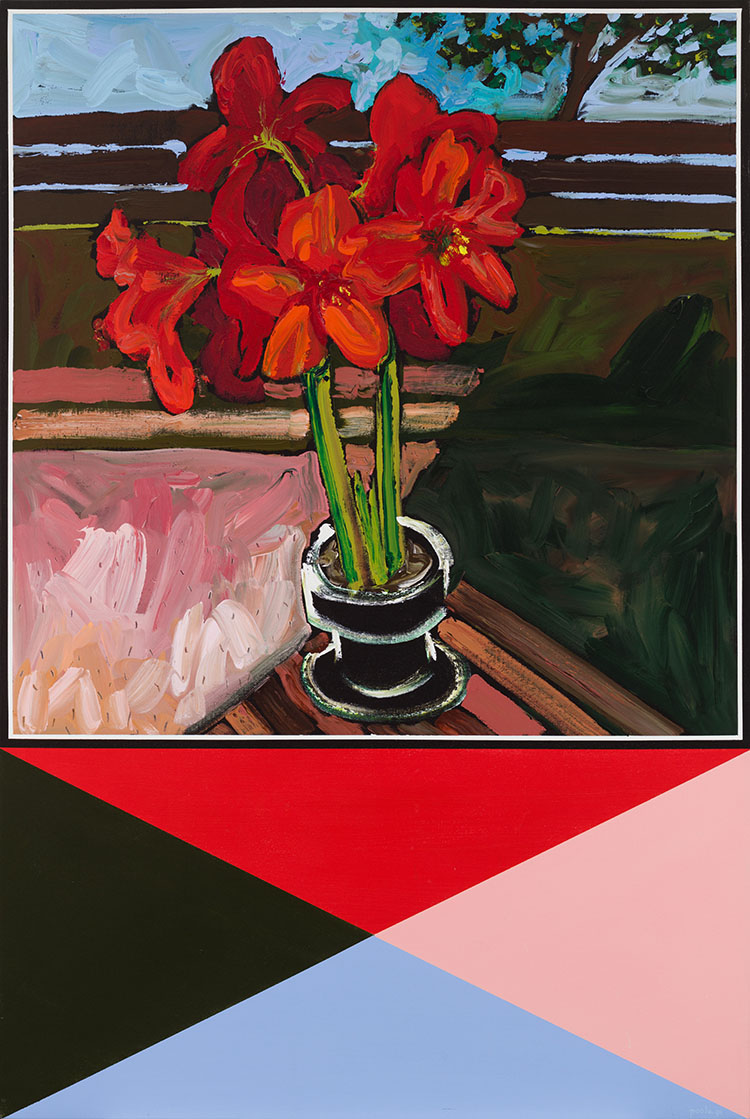 Amaryllis / Tree par Leslie Donald Poole