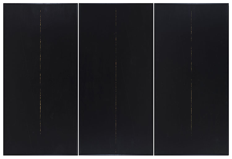 Icon (Triptych) by Malcolm Rains