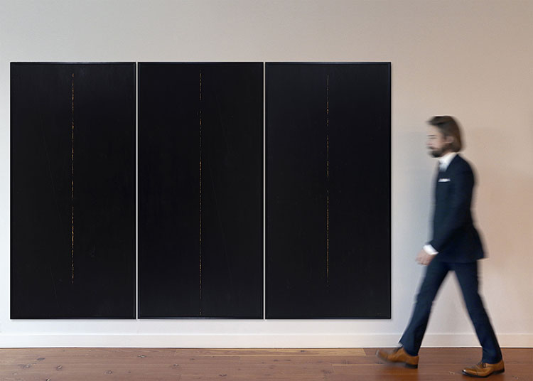 Icon (Triptych) par Malcolm Rains