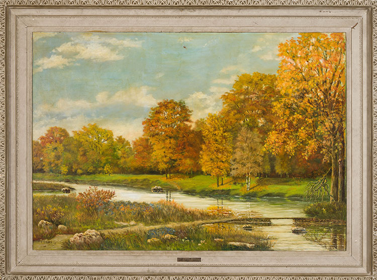Automne doré, Beaurepaire, Québec par J.O. Grey