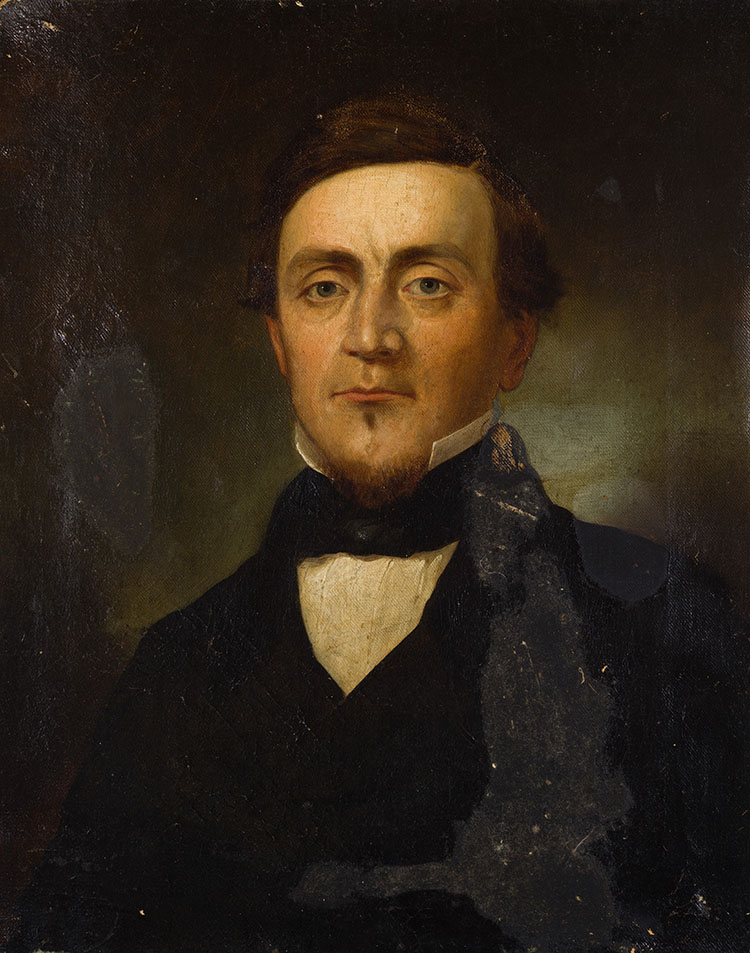 Portrait of a Man par 19th Century Canadian School