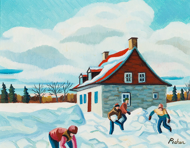 Maison canadienne par Claude Picher