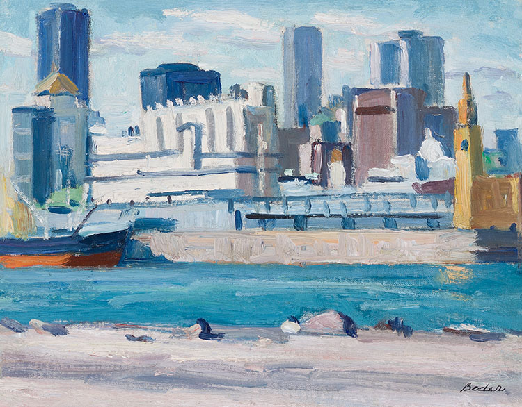 Montreal from St. Helen's Island par Jack Beder