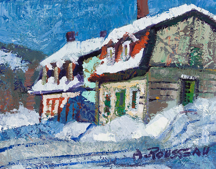 Baie-St-Paul par Albert Rousseau